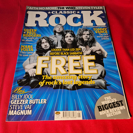 Classic Rock Magazine May 2005 Issue 76 Free Queen Paul Rodgers Billy Idol (1498)