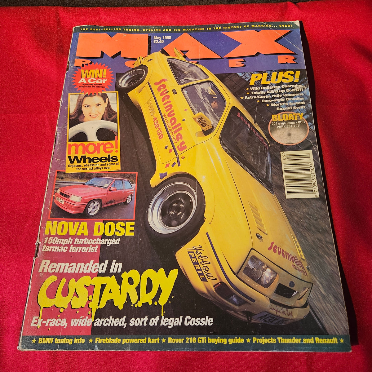 Max Power Magazine May 1995 Ford Sierra Cosworth Nova Turbo Cavalier Tuning (1500)
