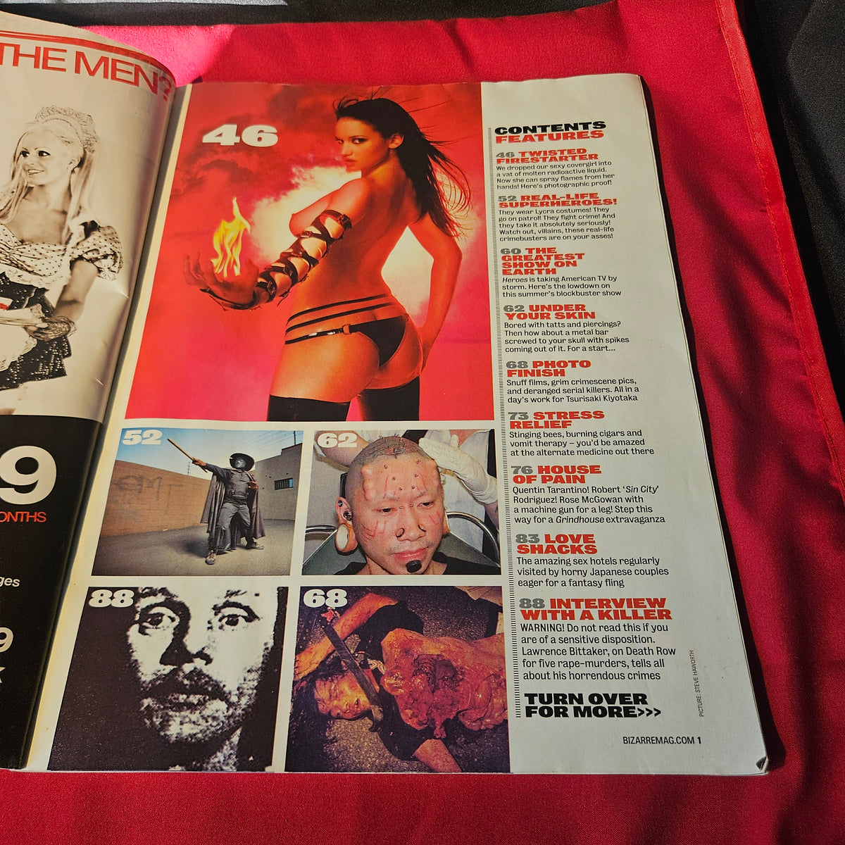 Bizarre Magazine June 2007 Quentin Tarantino Jimmy Savile Extreme Piercing (1503)