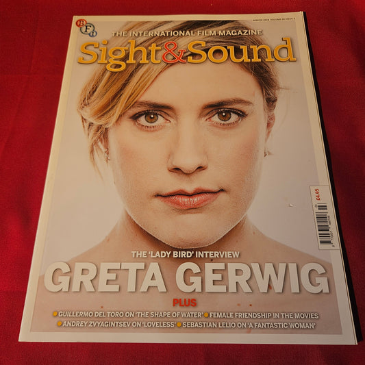 Sight & Sound Magazine March 2018 Greta Gerwig Lady Bird Guillermo del Toro (1504)