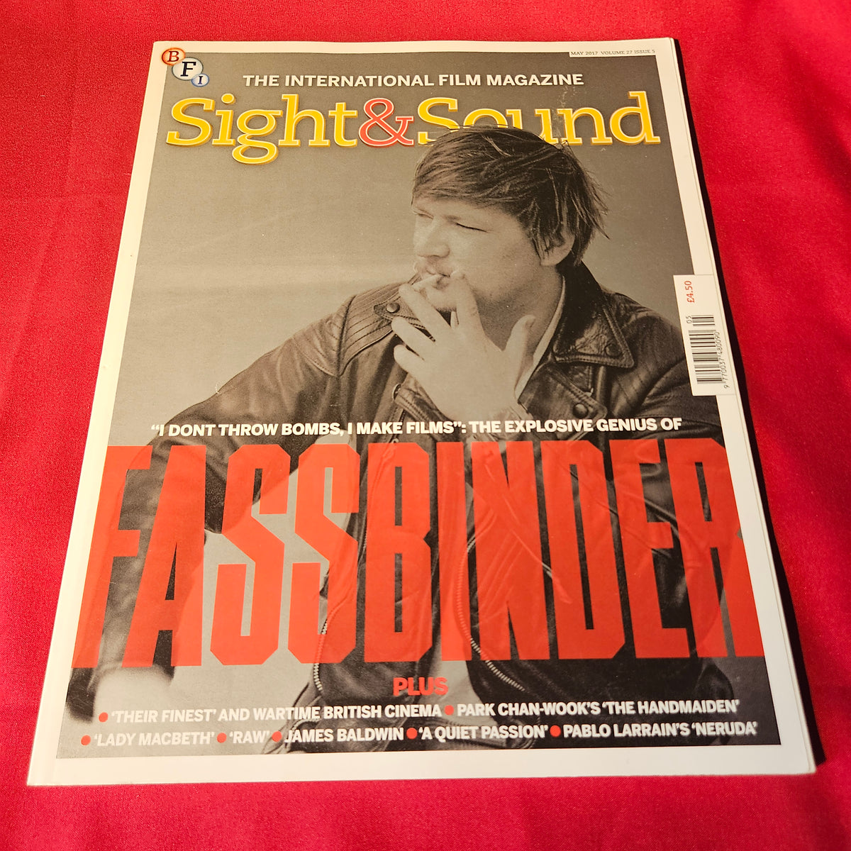 Sight & Sound Magazine May 2017 Rainer Werner Fassbinder Park Chan-wook (1504)