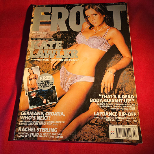 Front Magazine July 2004 Issue 71 POSTER Kate Lawler Rachel Sterling Holly McGuire (1506)