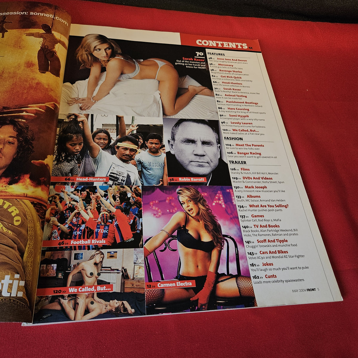 Front Magazine May 2004 Issue 69 Jesse Jane Devon Carmen Electra (1506)