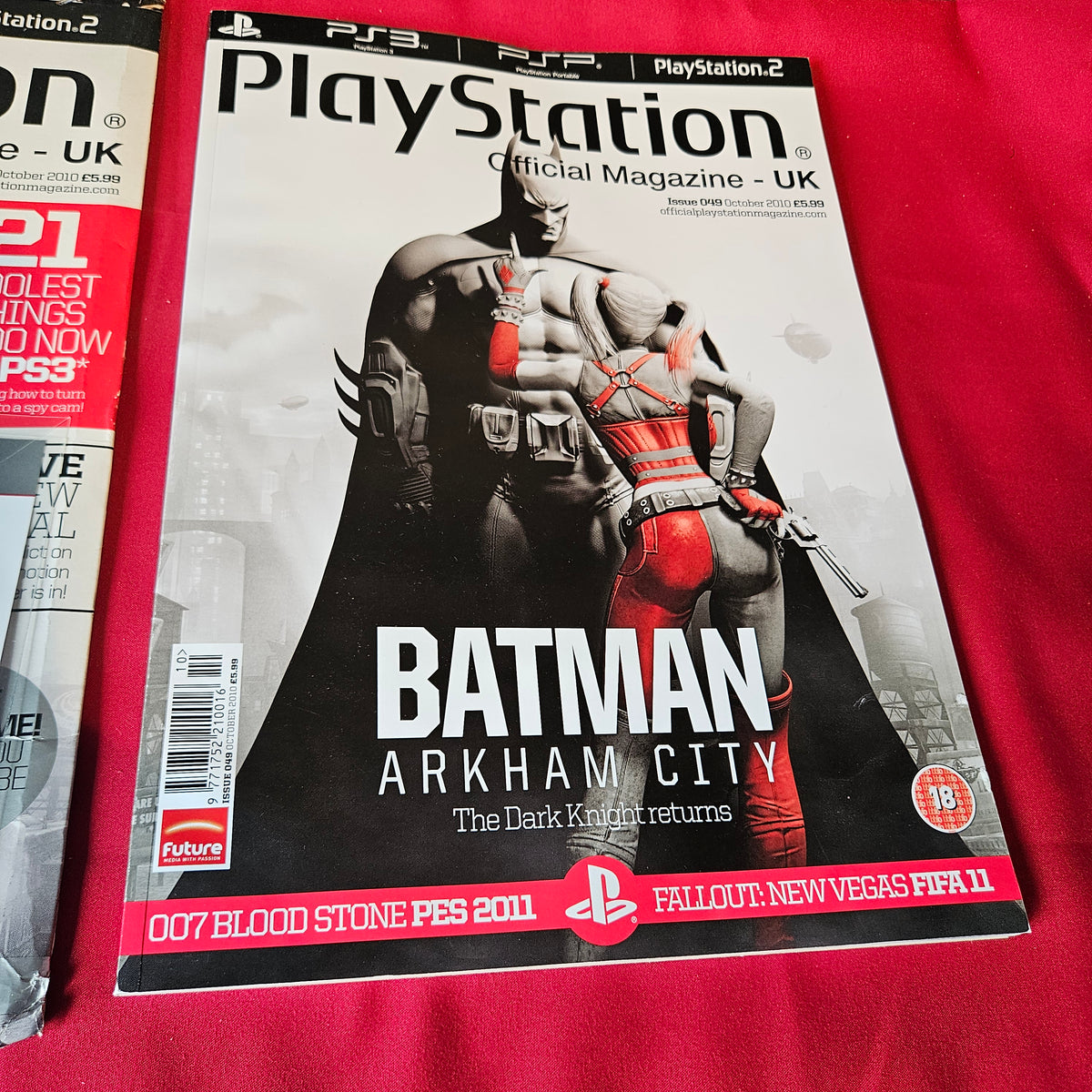 PlayStation Official Magazine UK October 2010 Issue 049 Batman Arkham City PS3 SKU 1508