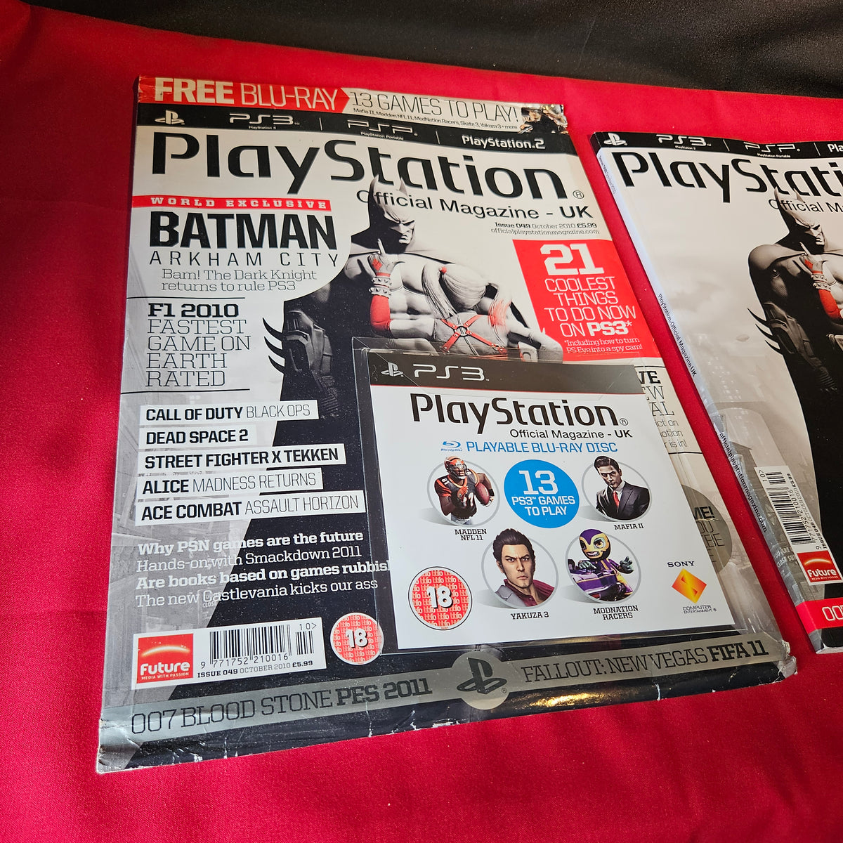 PlayStation Official Magazine UK October 2010 Issue 049 Batman Arkham City PS3 SKU 1508