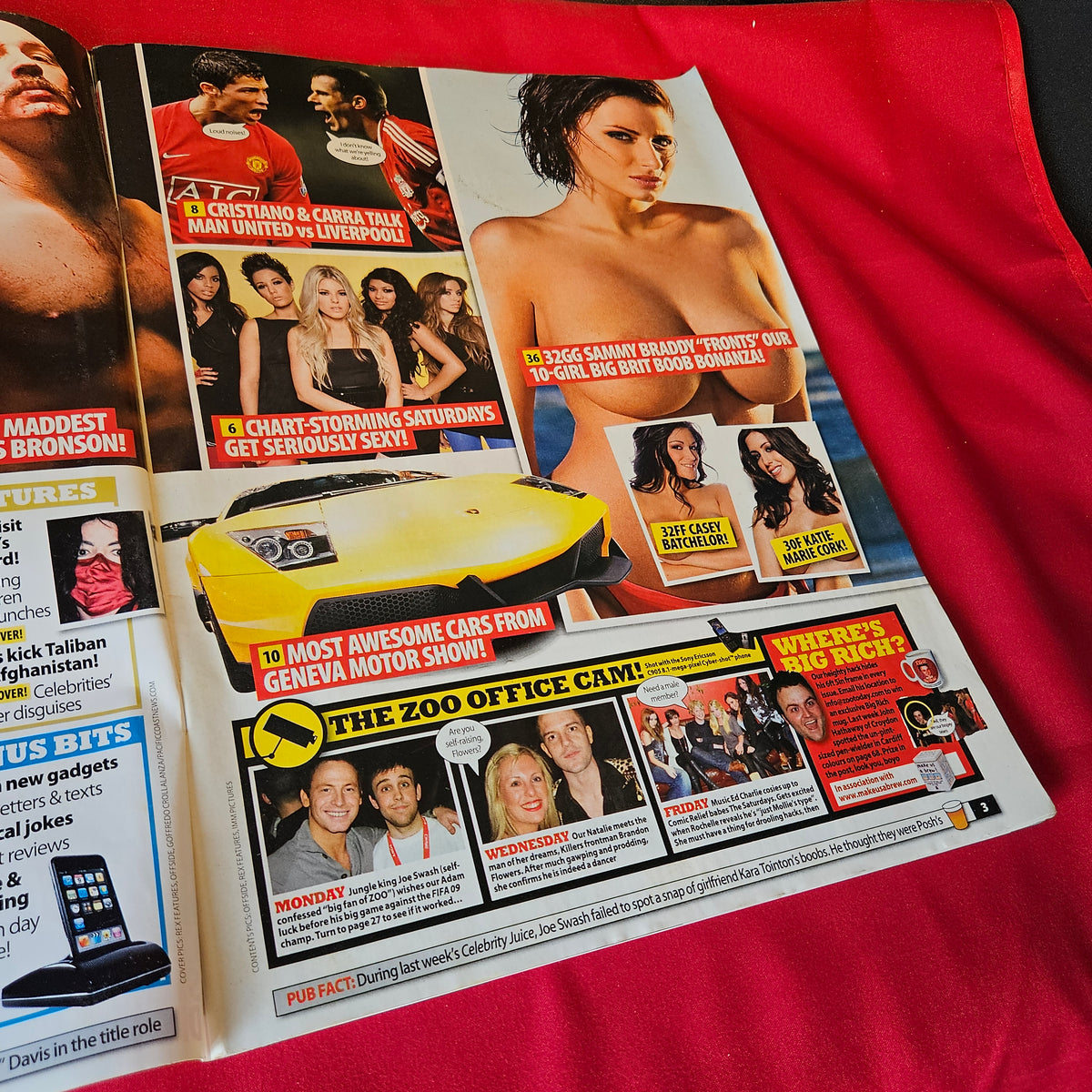 Zoo Magazine 13-19 March 2009 Sammy Braddy Amy Lu Katie Marie Cork SKU 1512