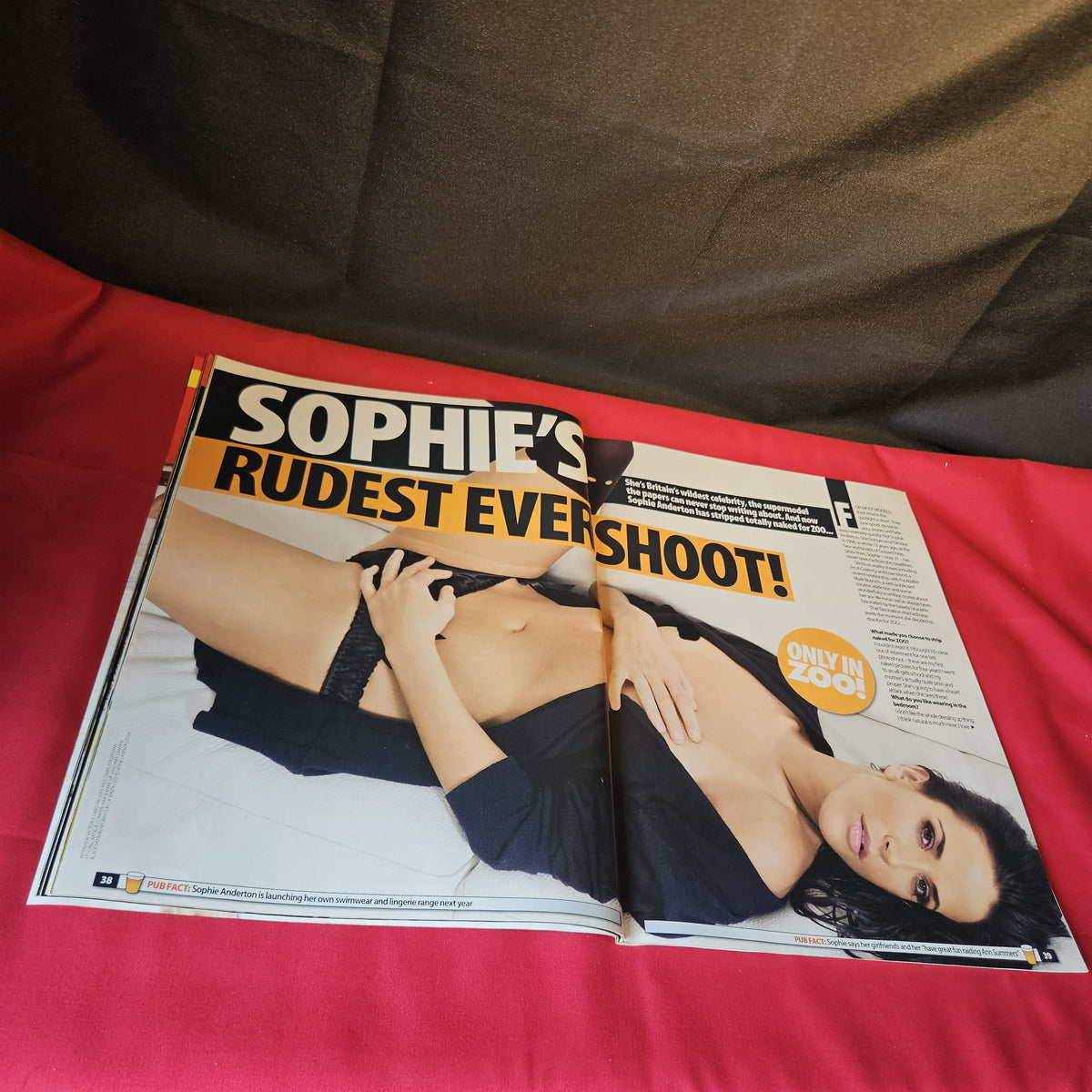 Zoo Magazine 27 February-5 March 2009 Issue 260 Sophie Anderton SKU 1512