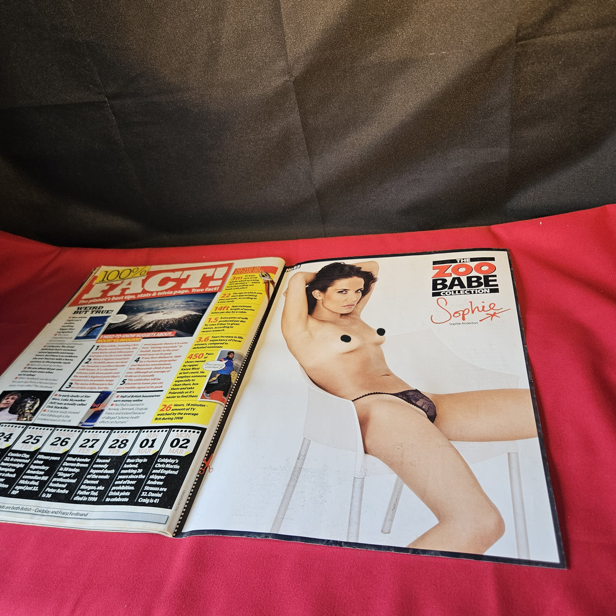 Zoo Magazine 27 February-5 March 2009 Issue 260 Sophie Anderton SKU 1512