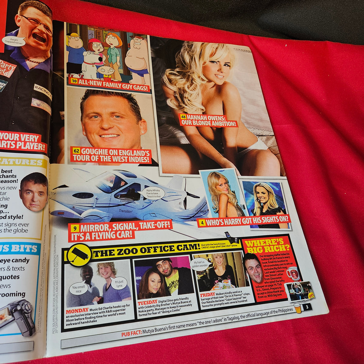 Zoo Magazine 6-12 February 2009 Issue 257 Hannah Owens Cheryl Cole SKU 1512