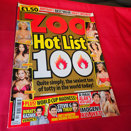 Zoo Magazine 10-16 October 2008 Megan Fox Gemma Atkinson Imogen Thomas SKU 1512
