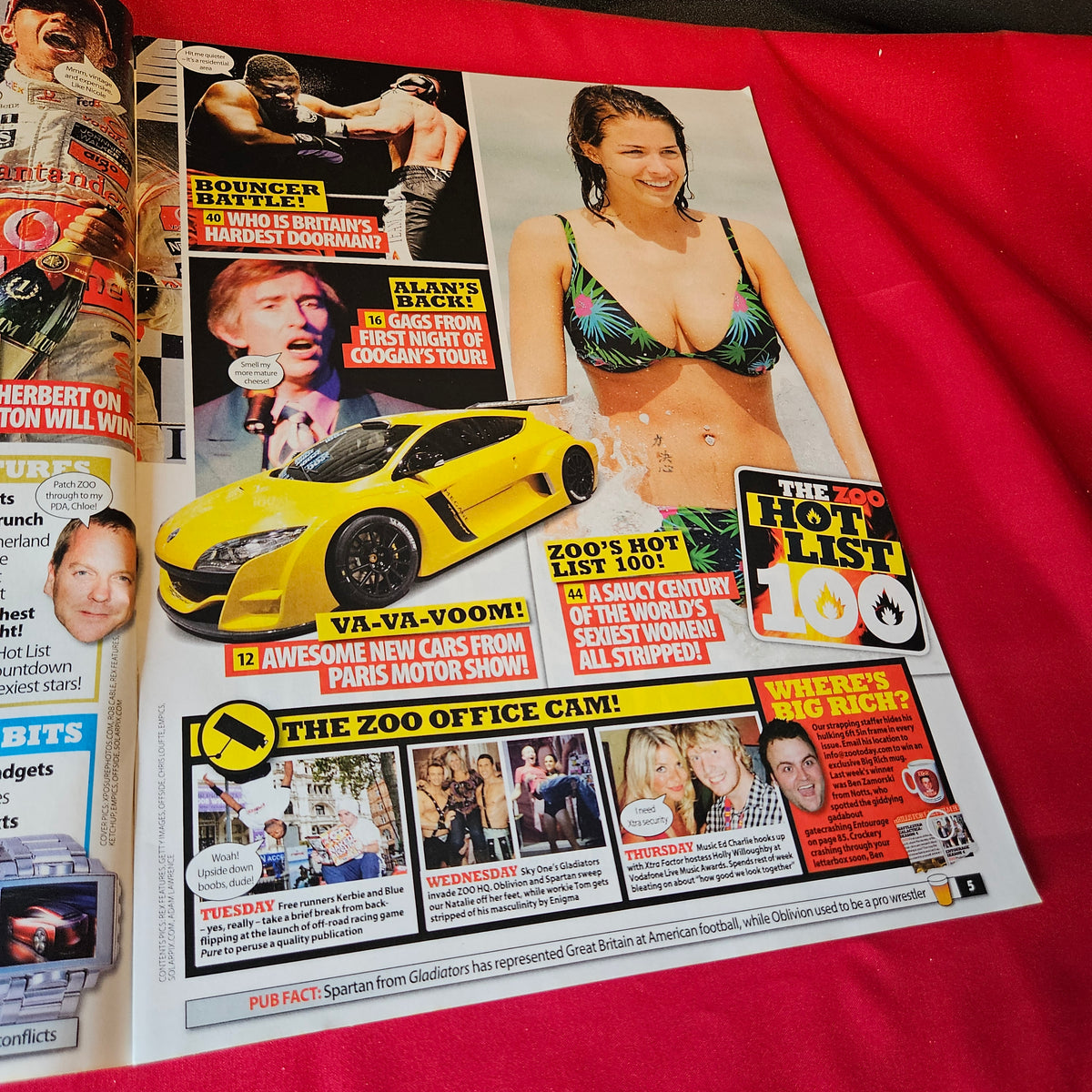Zoo Magazine 10-16 October 2008 Megan Fox Gemma Atkinson Imogen Thomas SKU 1512