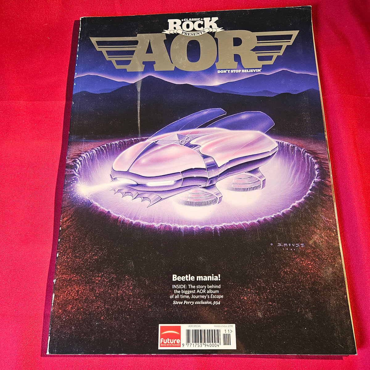 Classic Rock Presents AOR Magazine Journey Escape Steve Perry 1981 Rock Special SKU 1513