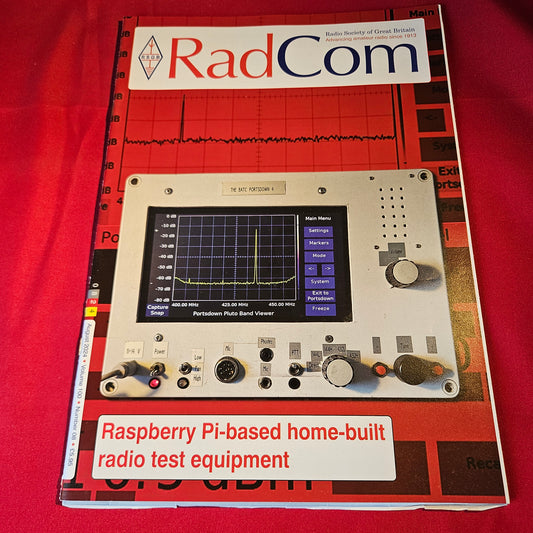 RadCom Magazine August 2024 RSGB Amateur Ham Radio Raspberry Pi Test Equipment SKU 1515