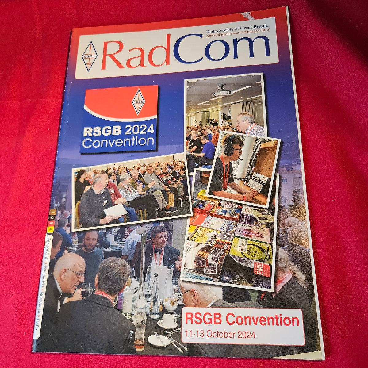 RadCom Magazine October 2024 RSGB Convention Amateur Ham Radio Electronics RSGB SKU 1515