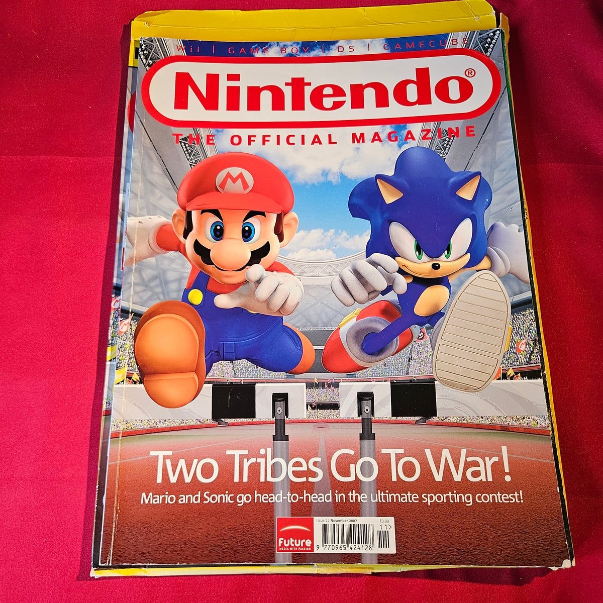 Official Nintendo Magazine Issue 22 November 2007 Mario Sonic Zelda SKU 1516