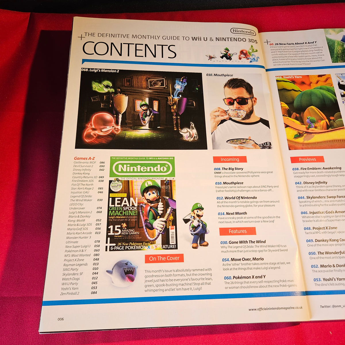 Official Nintendo Magazine April 2013 Luigi’s Mansion 2 Pokemon X Y Wii U 3DS SKU 1516