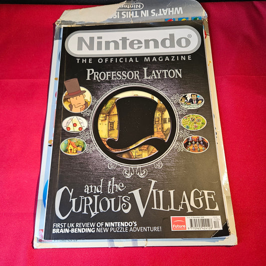 Official Nintendo Magazine December 2008 Issue 36 Professor Layton Curious Village SKU 1516