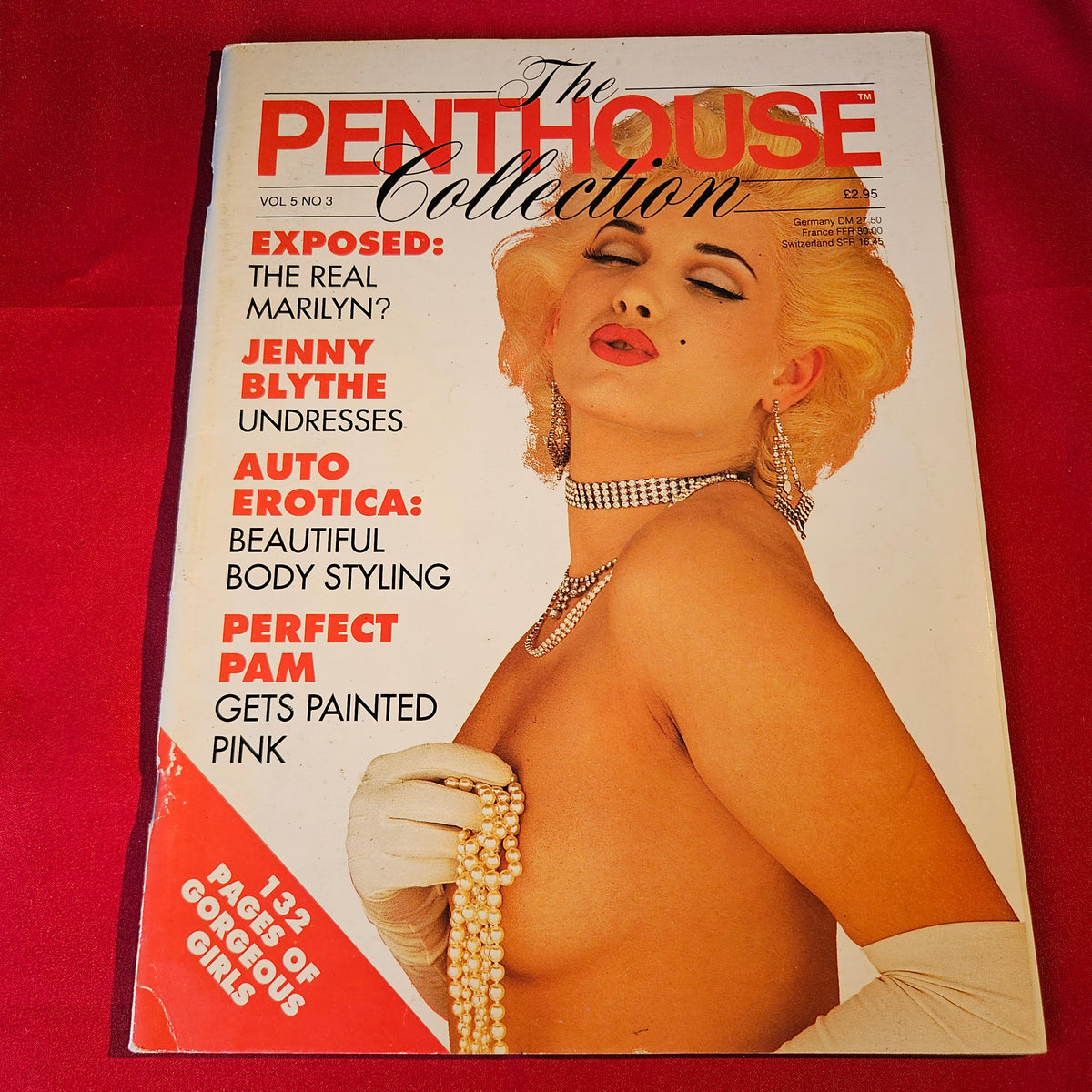 Penthouse Collection Magazine Vol 5 No 3 1989 Jenny Blythe Marilyn SKU 1518