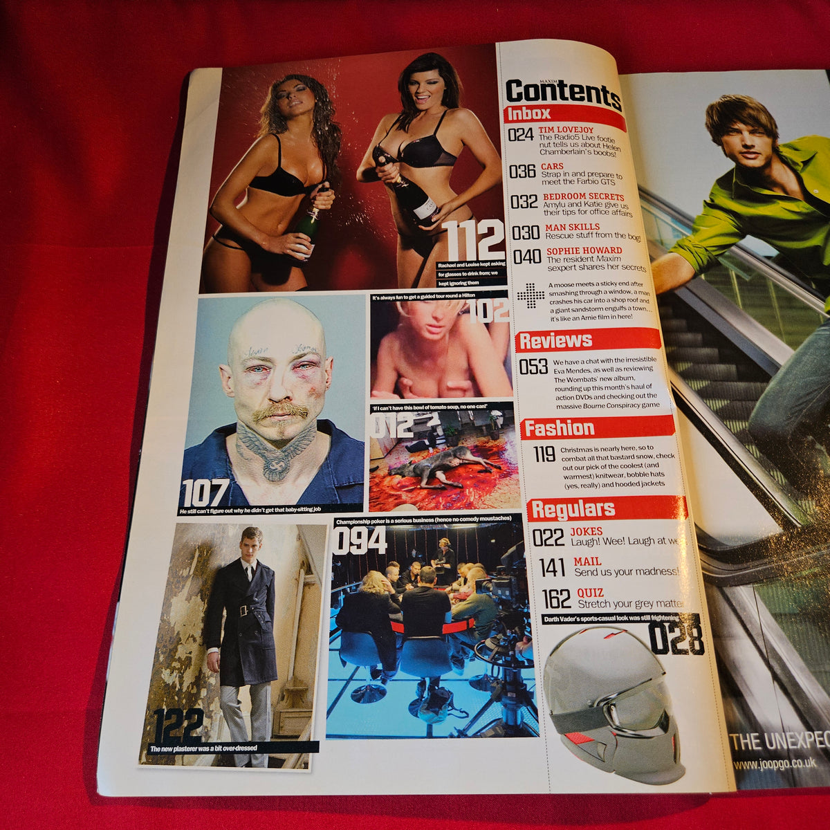 Maxim Magazine January 2008 Gemma Atkinson Tim Lovejoy Hollyoaks SKU 1518