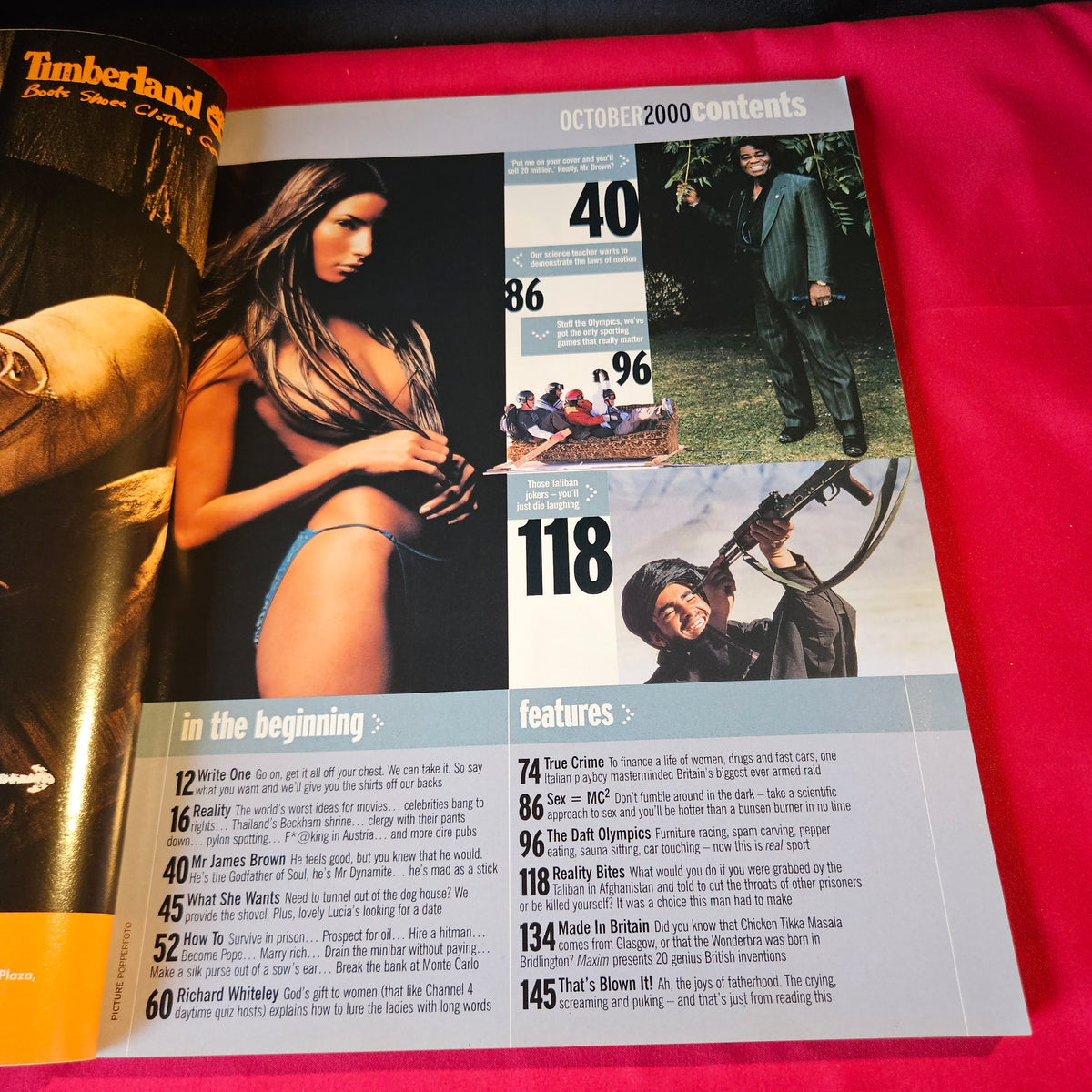 Maxim Magazine October 2000 Halle Berry Rebecca Romijn Famke Janssen X-Men SKU 1518