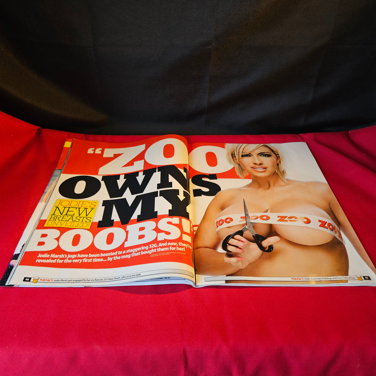 Zoo Magazine 4-10 July 2008 Issue 227 Jodie Marsh Abbey Clancy Lewis Hamilton SKU 1519