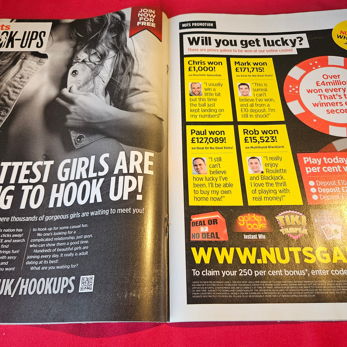 Nuts Magazine 1-7 November 2013 Chanelle Hayes Exclusive Glamour Issue SKU 1521