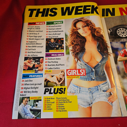 Nuts Magazine 3-9 June 2011 Billie Faiers Lucy Pinder Kelly Brook SKU 1521