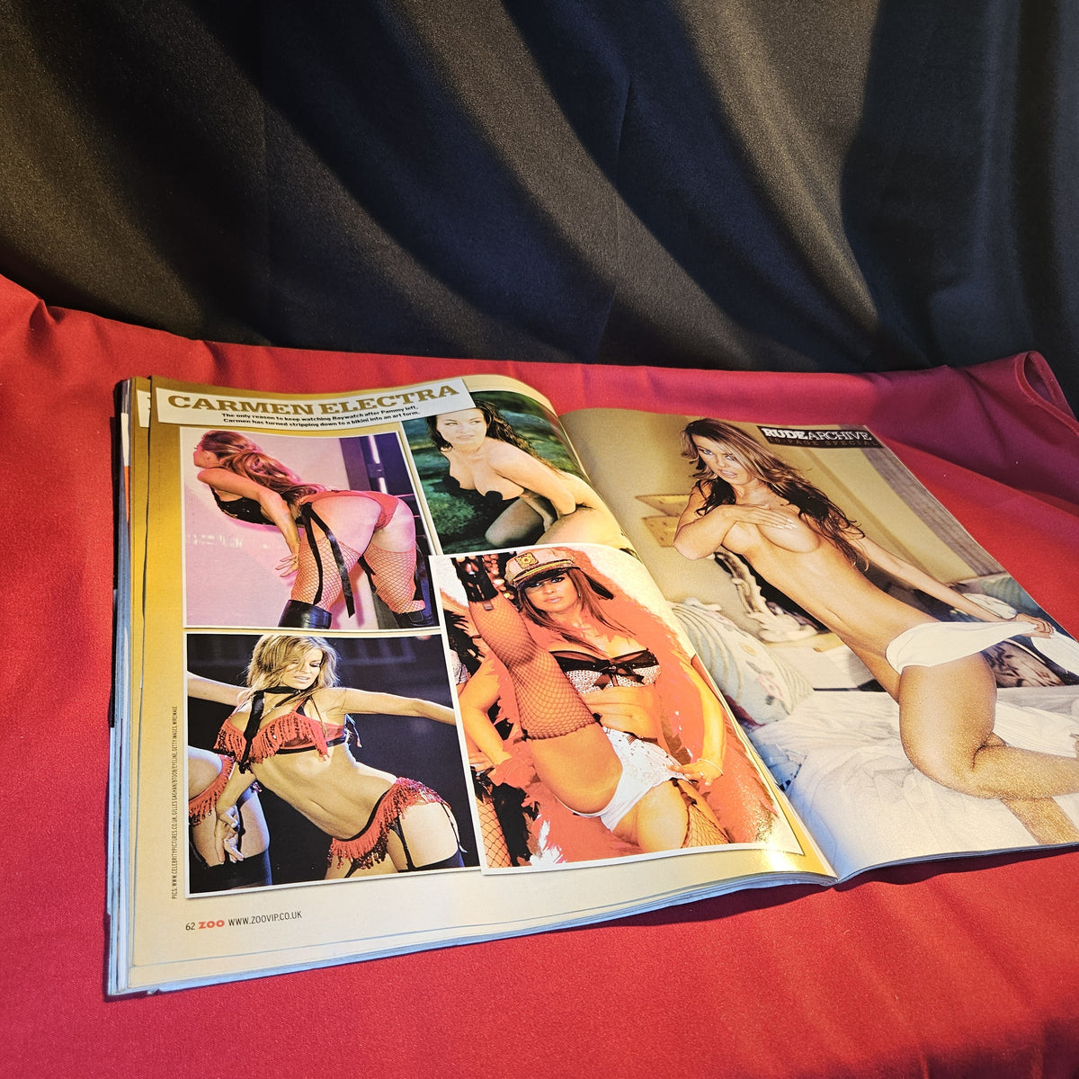 Zoo Magazine 8-14 June 2005 Pamela Anderson Paris Hilton Carmen Electra SKU 1530
