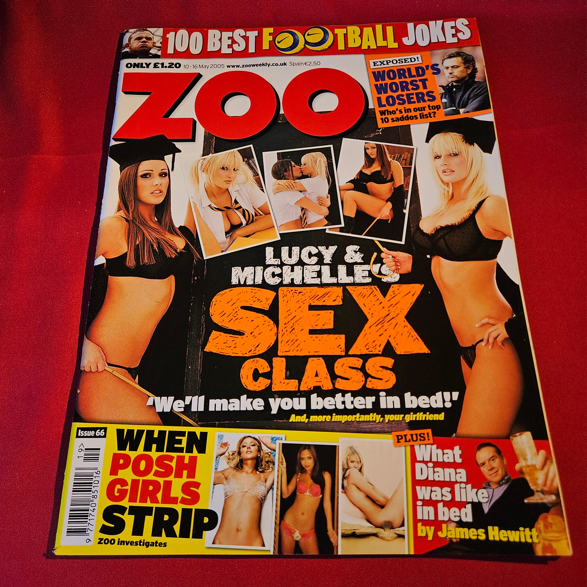 Zoo Magazine 10-16 May 2005 Lucy Pinder Michelle Marsh Issue 66 SKU 1530