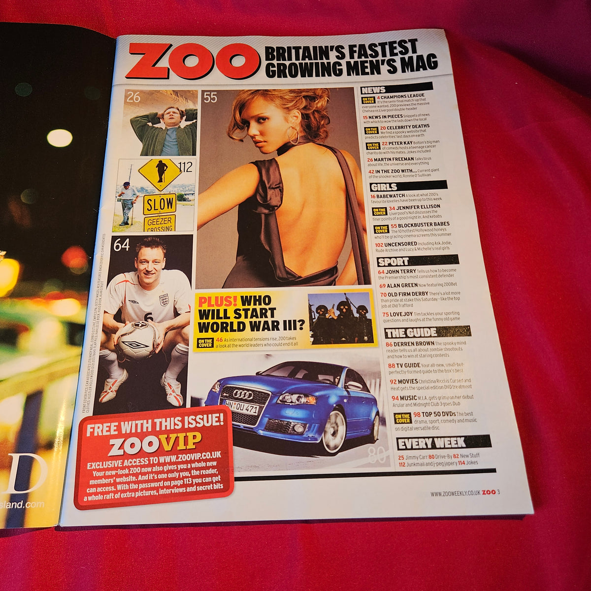 Zoo Magazine 20-26 April 2005 Jennifer Ellison Jaime King Michelle Marsh SKU1530