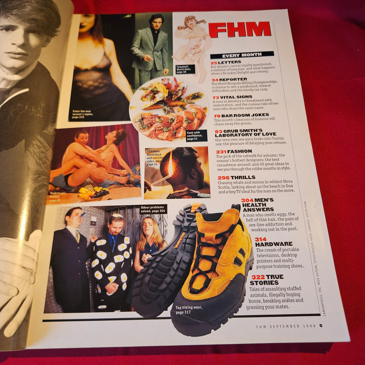 FHM Magazine September 1998 Yasmin Bleeth Natasha Henstridge Jacqueline Obradors 1532