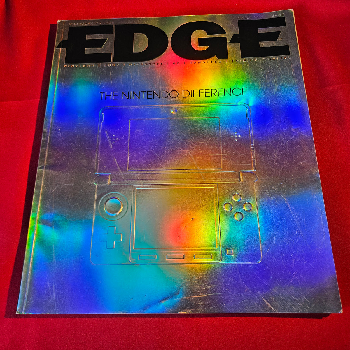 Edge Magazine March 2011 Issue 225 Nintendo 3DS Pokemon Black White Killzone SKU 1534