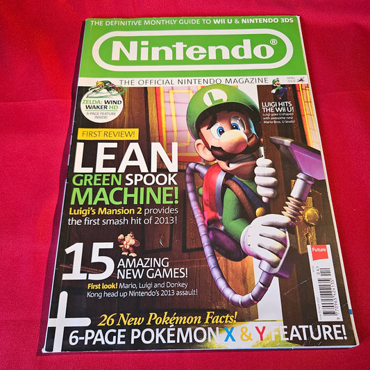Official Nintendo Magazine April 2013 Issue 93 Luigi’s Mansion 2 Pokemon X Y SKU 1534