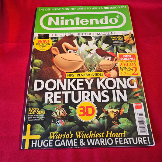 Official Nintendo Magazine June 2013 Issue 95 Donkey Kong Zelda Pokemon SKU 1534