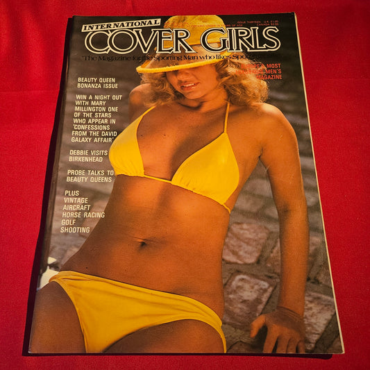 International Cover Girls Magazine Issue 13 July 1979 Mary Millington Vintage SKU 1535