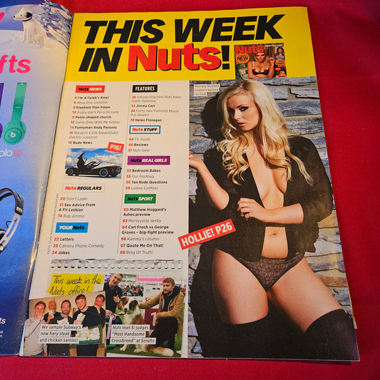 Nuts Magazine 22-28 November 2013 Helen Flanagan Hollie Sparrow SKU 1538