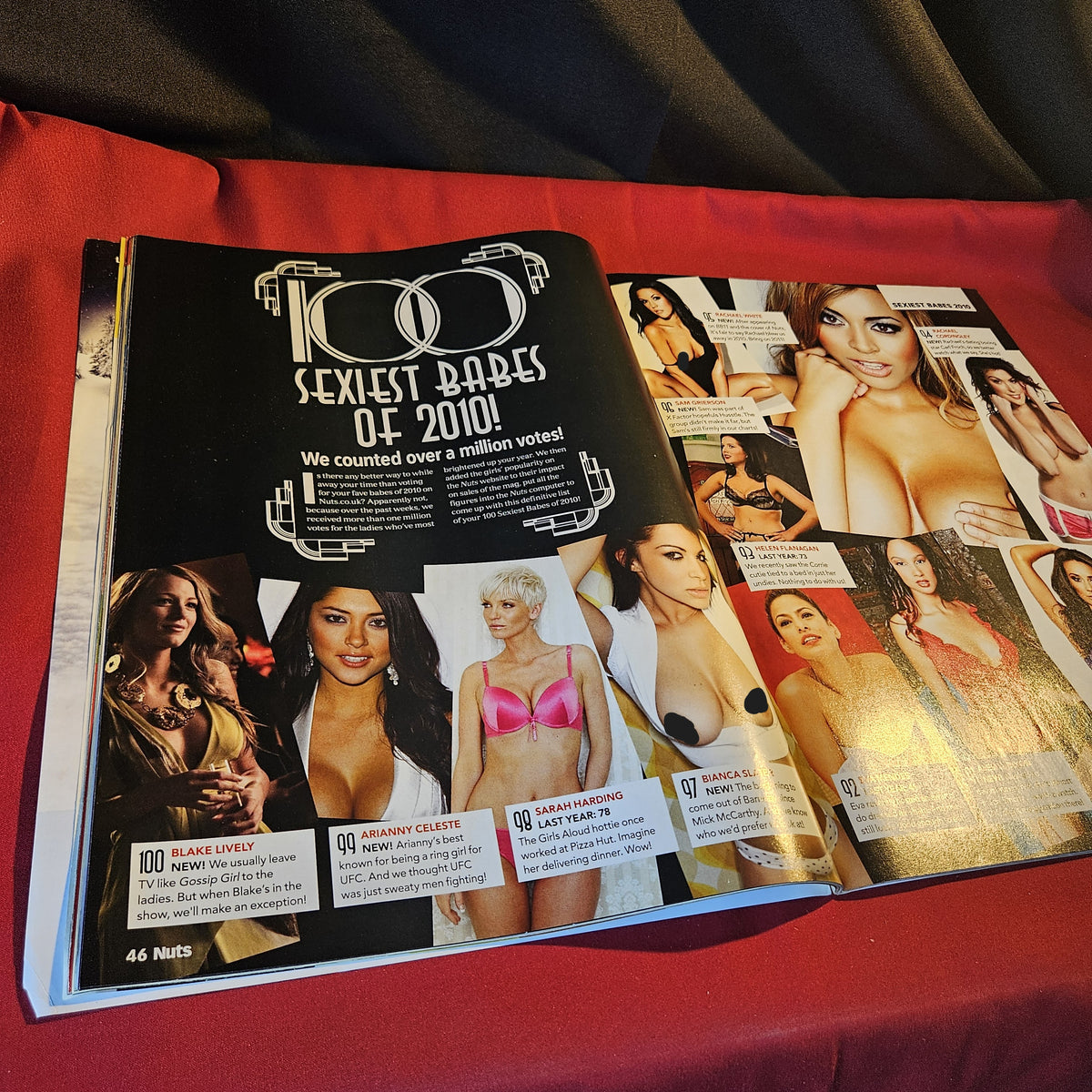 Nuts Magazine 10-16 December 2010 Rosie Jones Lucy Pinder Kelly Brook SKU1538