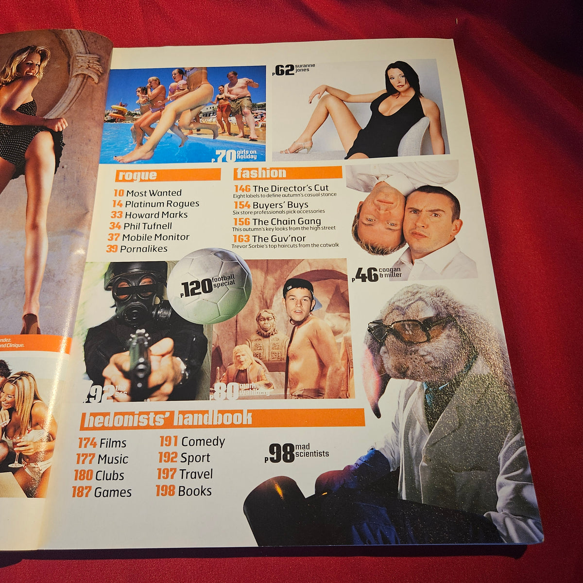 Loaded Magazine September 2001 Donna Air Suranne Jones Mark Wahlberg SKU 1541