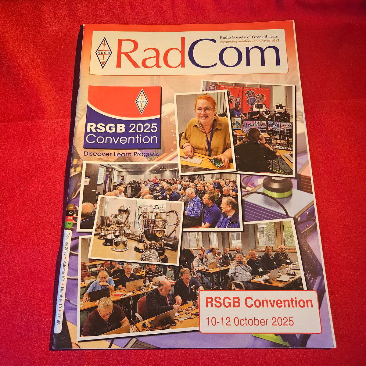 9x RadCom Magazine Job Lot/Bundle 2024-2025 RSGB Amateur Radio Technical Issues 1542
