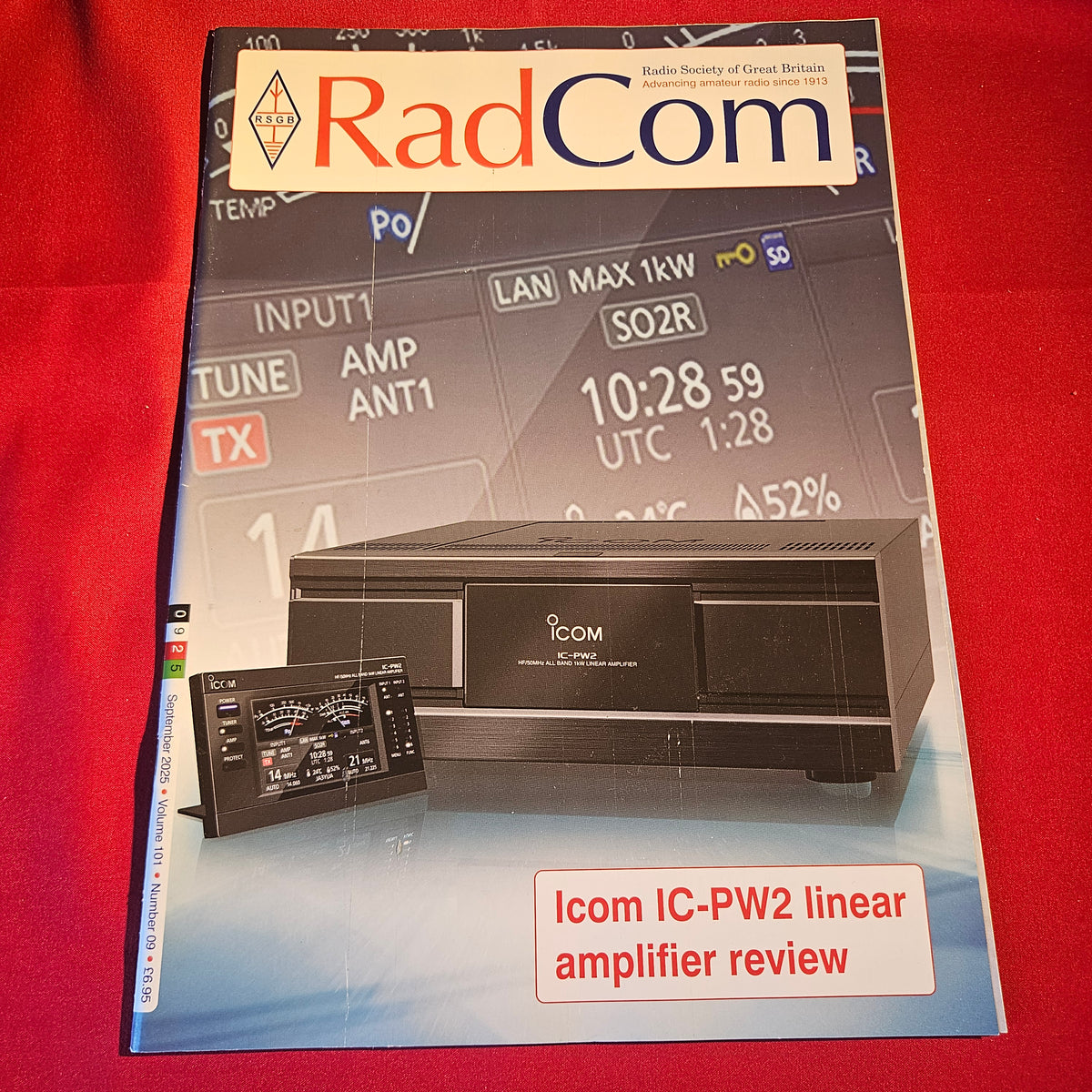9x RadCom Magazine Job Lot/Bundle 2024-2025 RSGB Amateur Radio Technical Issues 1542