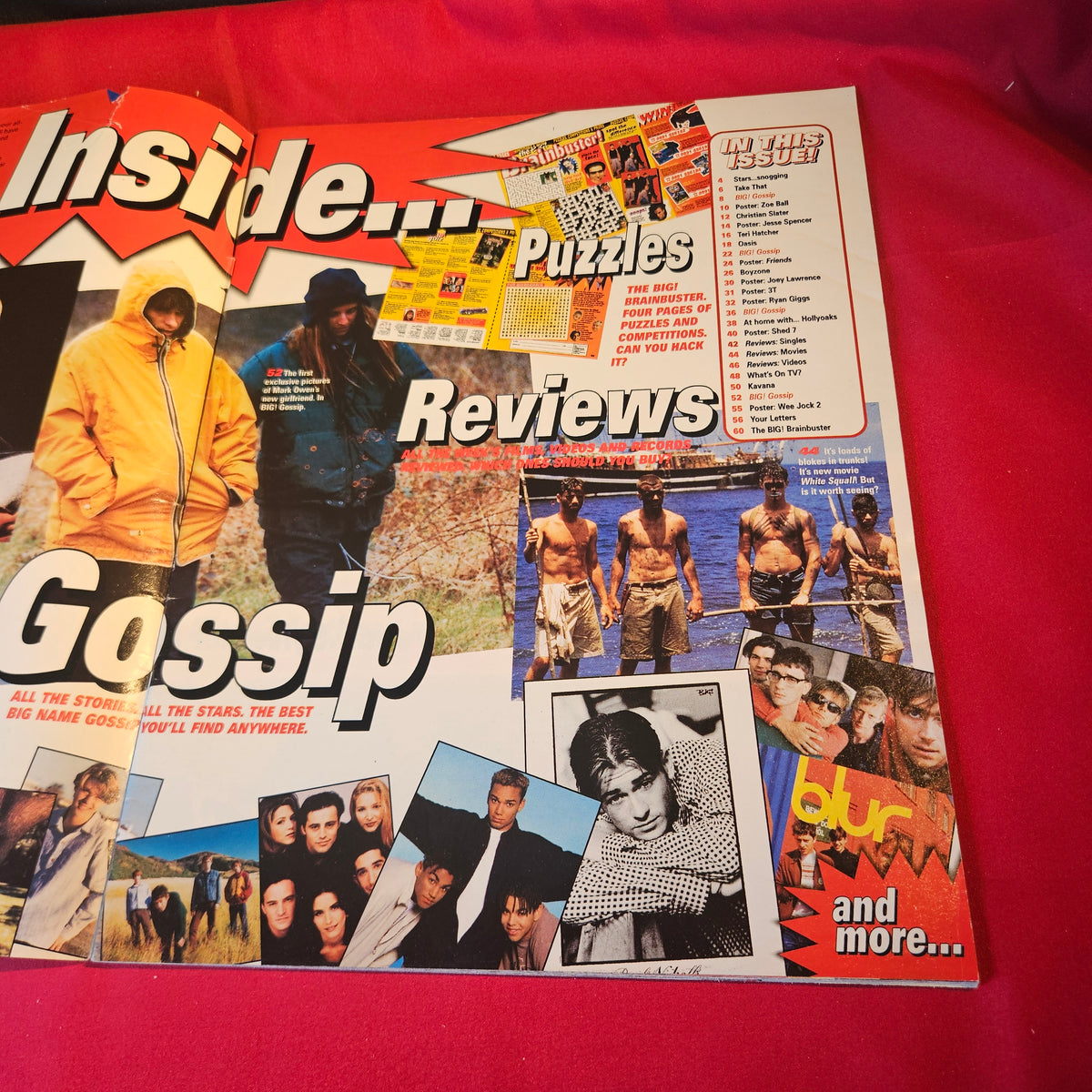BIG! Magazine 1-14 May 1996 Boyzone Oasis Christian Slater Posters SKU 1543