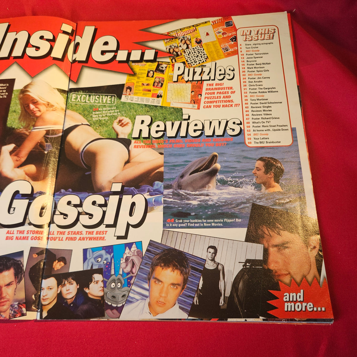BIG! Magazine 24 July-6 August 1996 Jesse Spencer Boyzone Tom Cruise SKU 1543