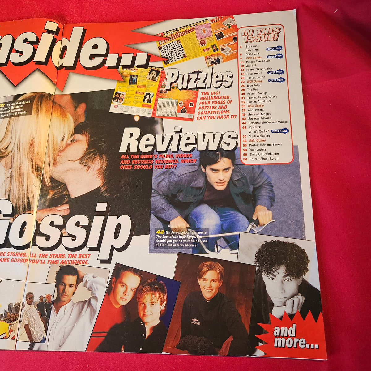 BIG! Magazine 27 November-10 December 1996 Peter Andre Jesse Spencer 3T SKU 1543