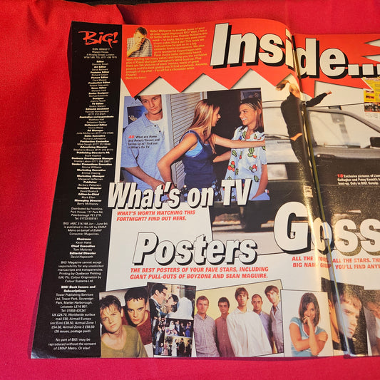 BIG! Magazine 29 May-11 June 1996 Peter Andre Blur Oasis Michael Jackson SKU1543