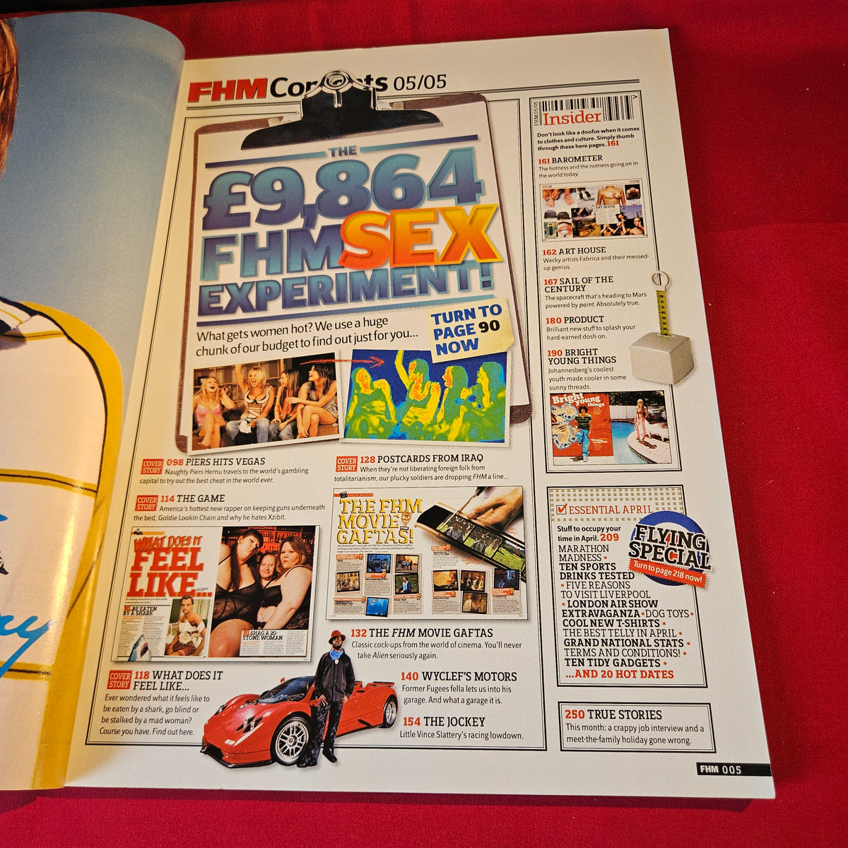 FHM Magazine May 2005 Eva Longoria Desperate Housewives Leann Tweeden SKU 1545
