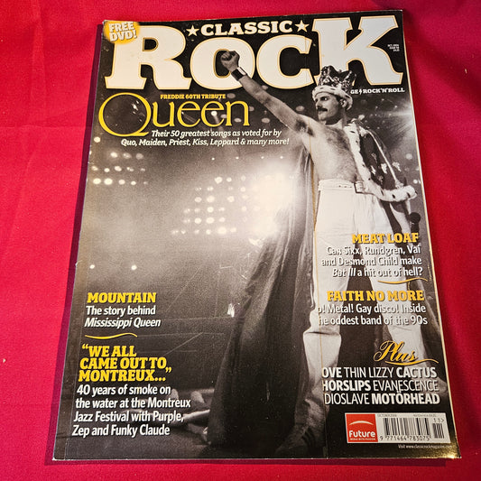 Classic Rock Magazine October 2006 Queen Freddie Mercury Meat Loaf Motorhead SKU 1547