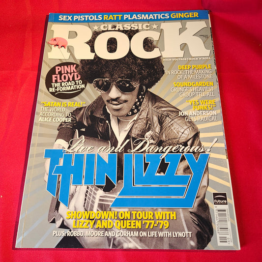 Classic Rock Magazine Summer 2005 Thin Lizzy Phil Lynott Pink Floyd Deep Purple SKU 1547