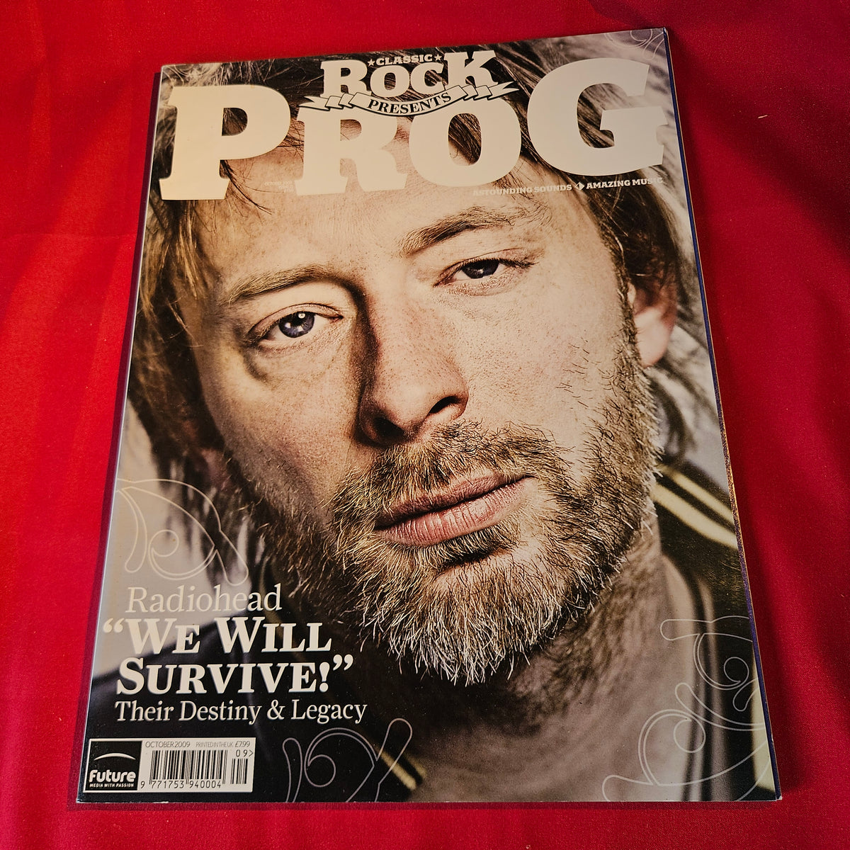 Classic Rock Presents Prog Magazine October 2009 Radiohead Genesis Hawkwind SKU 1547