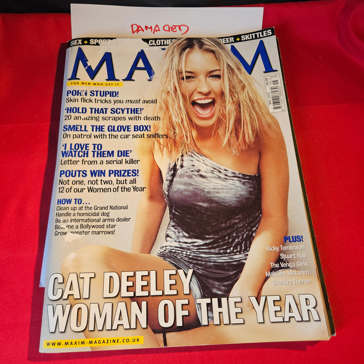 Maxim Magazine May 2000 Cat Deeley Woman Of The Year Issue 61 SKU 1550