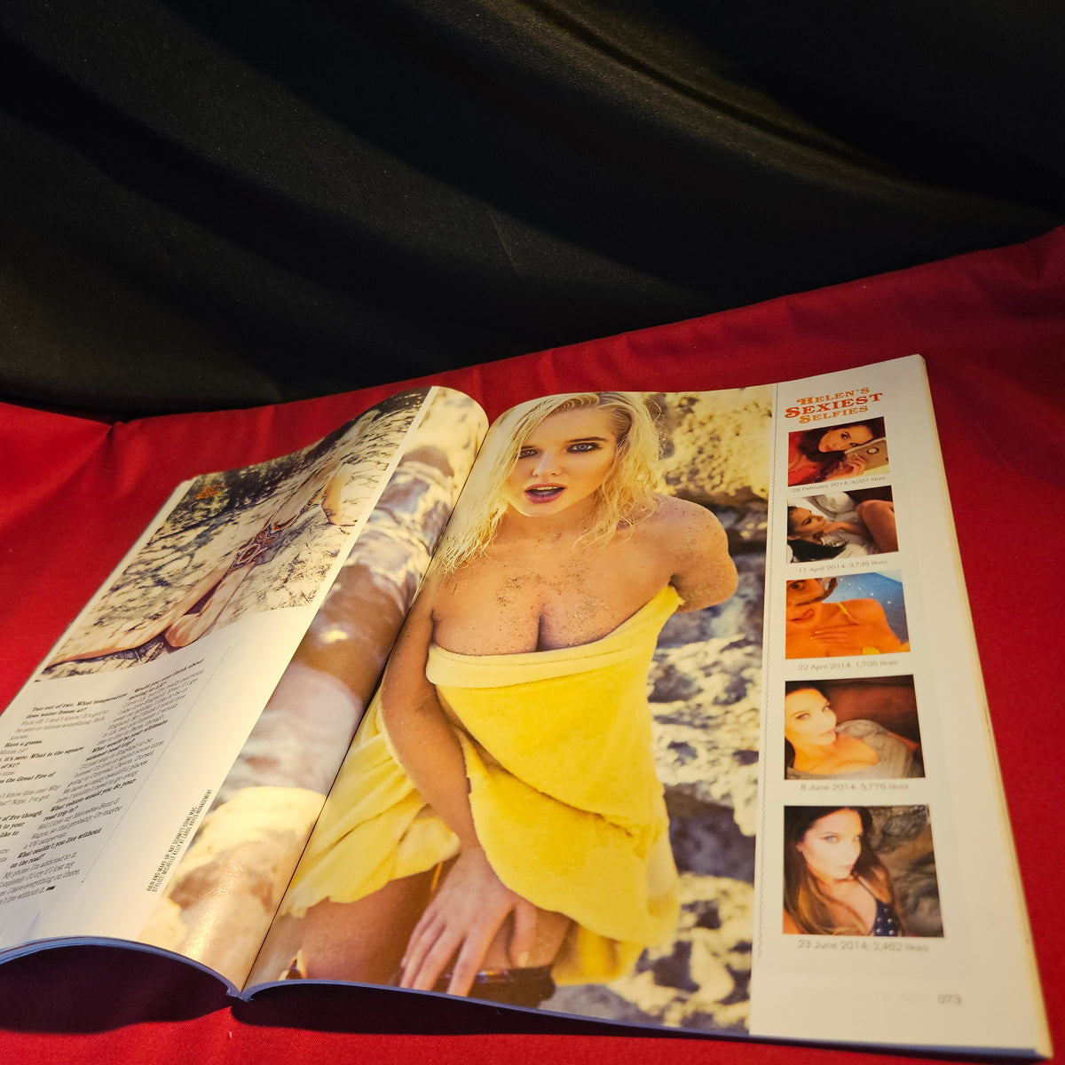 FHM Magazine September 2014 Helen Flanagan Alan Shearer Cora SKU 1558